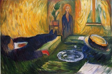 la asesina 1906 Edvard Munch Expresionismo Pinturas al óleo